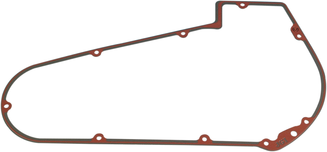 JAMES GASKET Primary Cover Gasket - 9 Hole - Rigid Mount 0.062" paper with Silicone Bead - Big Twin JGI-60538-81-C