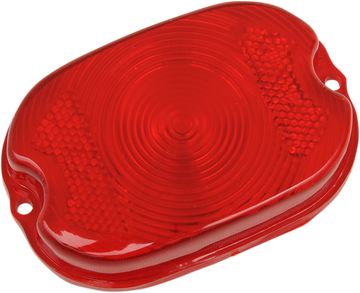 DRAG SPECIALTIES Replacement Taillight Lens - Red 12-0012-HC3