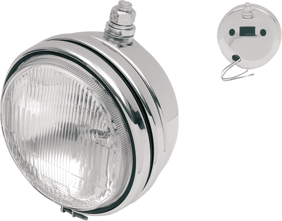 DRAG SPECIALTIES Headlight - 5-3/4" - Chrome - '75-'89 FX/R XL 20-0308C-BX-LB2