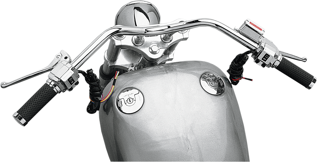 DRAG SPECIALTIES Handlebar Control Kit - w/ Switch - '72 - '81 42375-LBX2