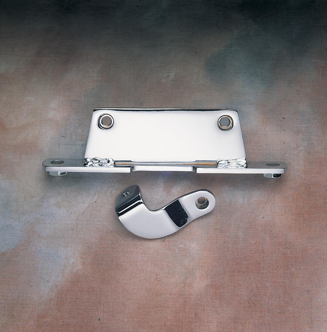 DRAG SPECIALTIES Oil Tank Bracket Set - Softail 74022