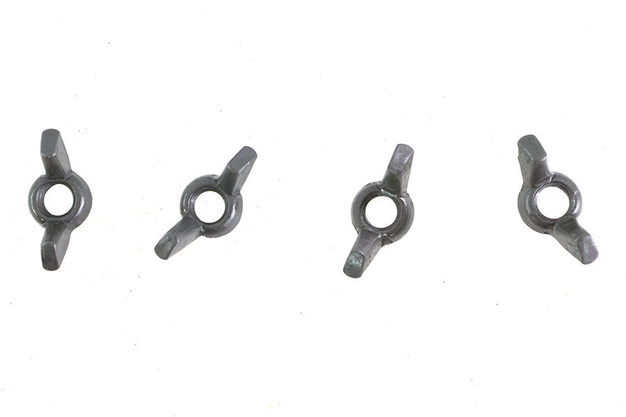 12-0538 - Parkerized 6 Volt Battery Rod Wing Nuts by Motorshop