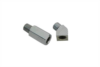 12-1413 - Chrome Oil Gauge Fitting by Motorshop