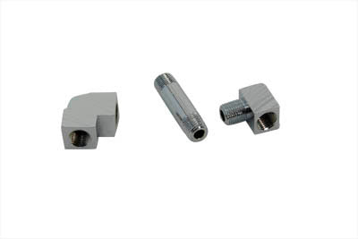 12-1415 - Chrome Oil Gauge Fitting Kit by Motorshop