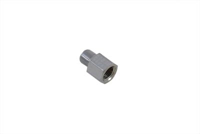 12-1419 - Chrome Straight Oil Line Fitting by V-Twin