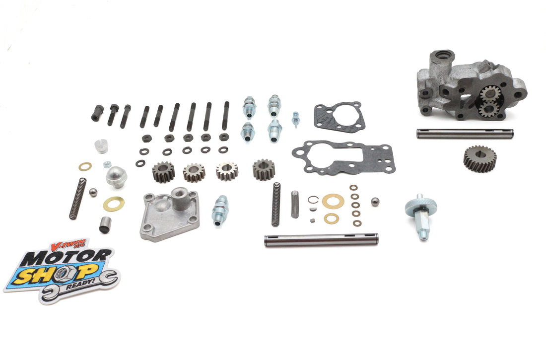 12-8947 - Replica Cast Iron Oil Pump Assembly by Motorshop