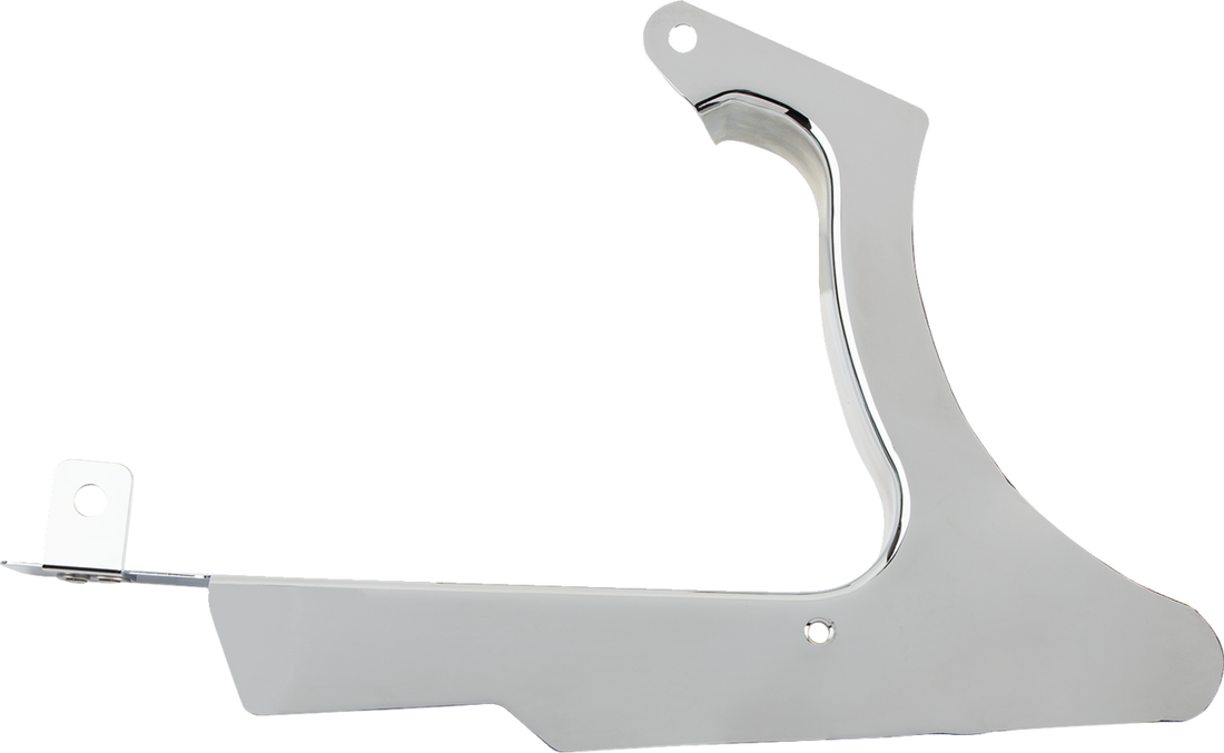 1202-0076 - DRAG SPECIALTIES Lower Belt Guard - 07-17 FLSTC/FLSTN 11 FXS - Chrome G32-0324