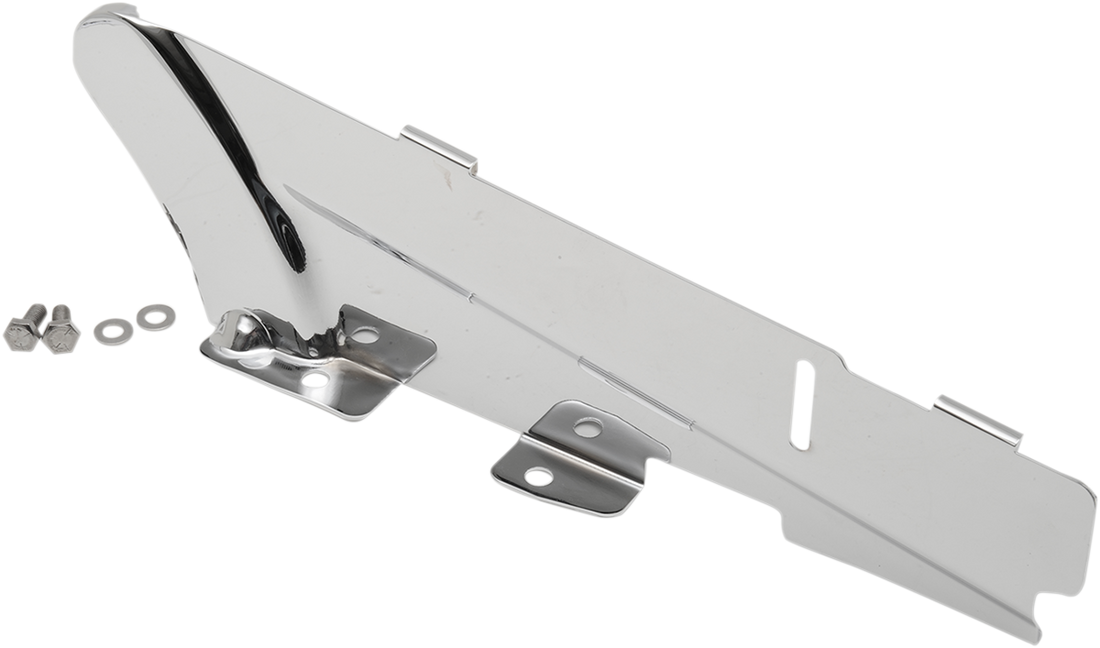 1202-0107 - DRAG SPECIALTIES Lower Belt Guard - 07-17 FXD/FXDWG/FLD - Chrome G32-0328 7/75-R