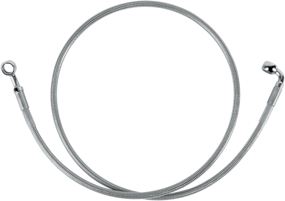 1204-2738 - DRAG SPECIALTIES Brake Line - Front - Stainless Steel 640113