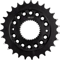 1210-2805 - ARLEN NESS Front Sprocket - 27 Tooth - Black - FLT/FLH 300-205