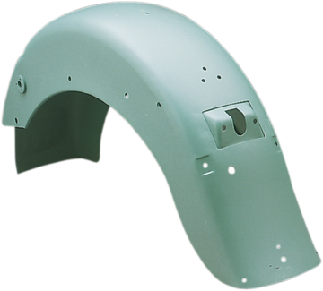 DRAG SPECIALTIES Smooth Rear Fender - with Taillight/Turn Signal Mount - Steel 72522B