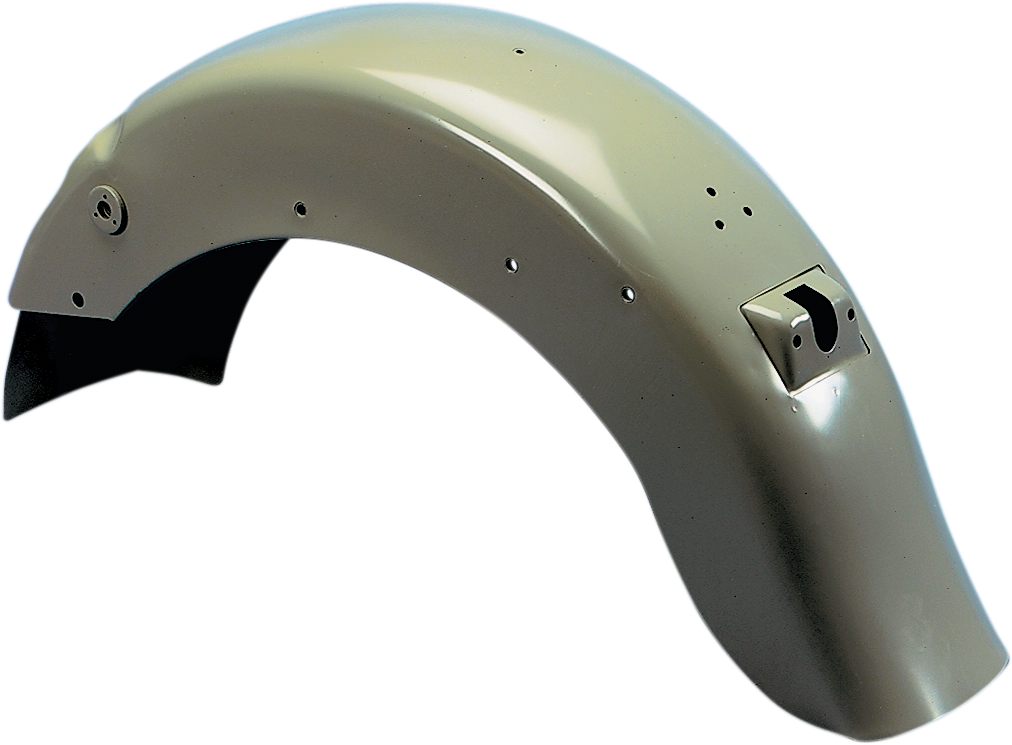 DRAG SPECIALTIES Smooth Rear Fender - with Taillight Mount/No Turn Signal Mount Indents - Steel 72522AR