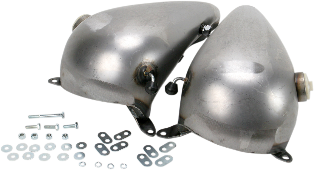 DS-391230  DRAG SPECIALTIES Fat Bob-Style Gas Tank - 3.5 Gallon - Harley-Davidson 011275-BX36
