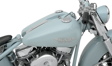 DRAG SPECIALTIES Fat Bob Style Gas Tanks - Flatside - 3.5 Gallon 011184-BX36