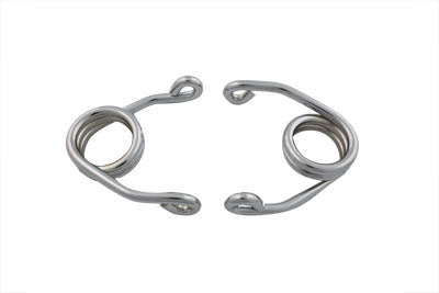 13-0540 - Chrome 3-1/2 inch Hair Pin Spring Set by V-Twin