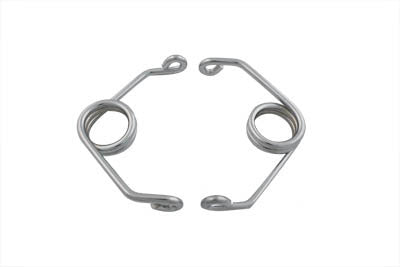 13-0546 - Chrome 5 inch Hair Pin Spring Set by V-Twin