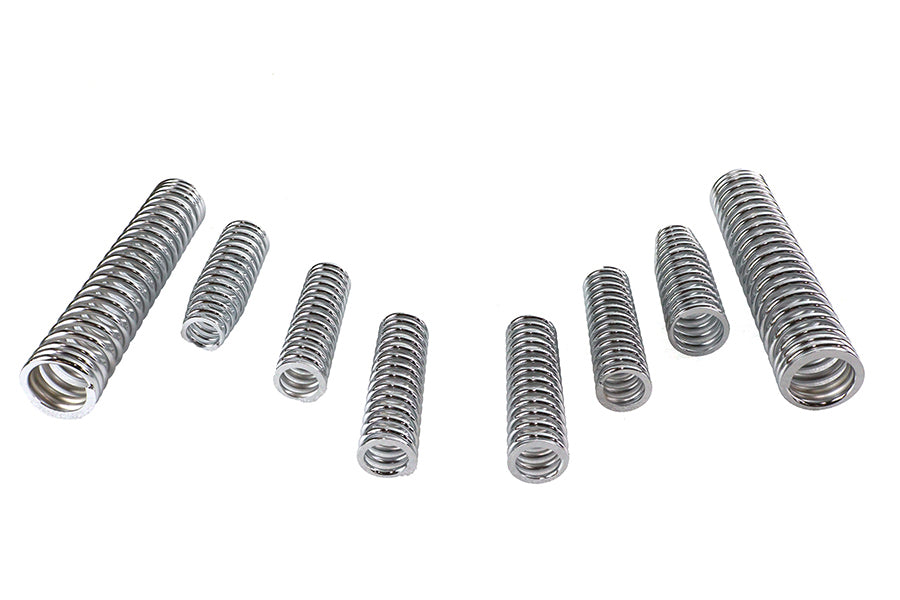 13-0549 - Fork Spring Set Chrome by V-Twin