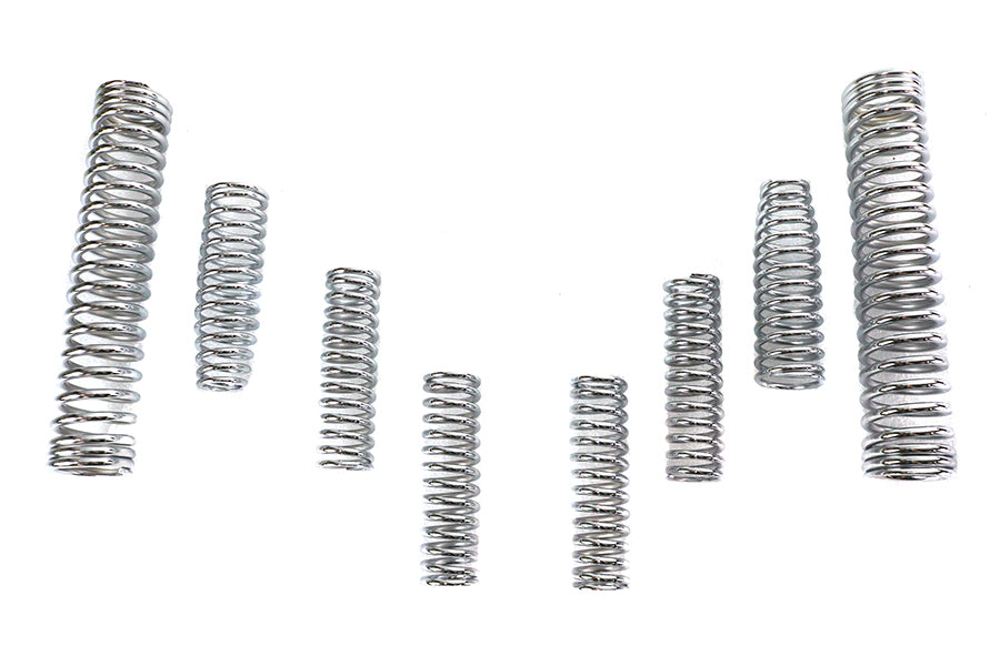 13-0549 - Fork Spring Set Chrome by V-Twin
