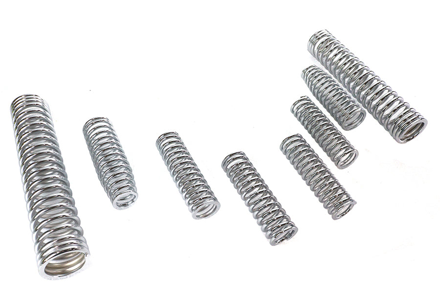 13-0549 - Fork Spring Set Chrome by V-Twin