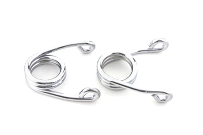 13-0988 - Chrome 3 inch Hair Seat Spring Set by V-Twin