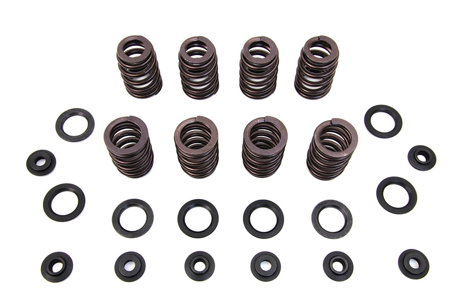 13-2087 - M8 Valve Spring Kit with Steel Retainers by Kibblewhite