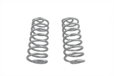 13-9174 - Chrome 5 inch Seat Spring Set by V-Twin