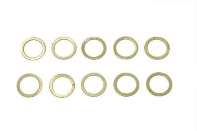 14-0153 - Fuel Petcock Valve Rod Lower Brass Seal by V-Twin