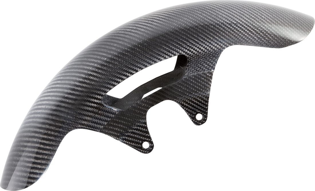 1401-1054 - ARLEN NESS Front Fender - Cafe - 19" - Carbon Fiber - FLT '99-'13 210-011