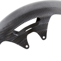 1401-1054 - ARLEN NESS Front Fender - Cafe - 19" - Carbon Fiber - FLT '99-'13 210-011