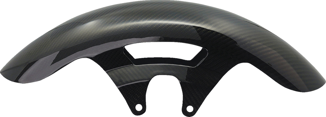 1401-1054 - ARLEN NESS Front Fender - Cafe - 19" - Carbon Fiber - FLT '99-'13 210-011