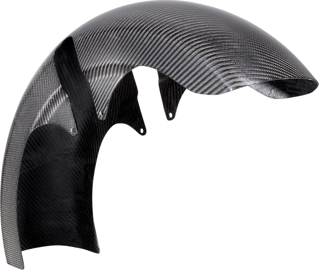 1401-1068 - ARLEN NESS Front Fender - Fat Wrapper - 21" - Carbon Fiber - FLT '24-'25 210-031