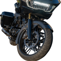 1401-1068 - ARLEN NESS Front Fender - Fat Wrapper - 21" - Carbon Fiber - FLT '24-'25 210-031