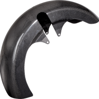 1401-1068 - ARLEN NESS Front Fender - Fat Wrapper - 21" - Carbon Fiber - FLT '24-'25 210-031