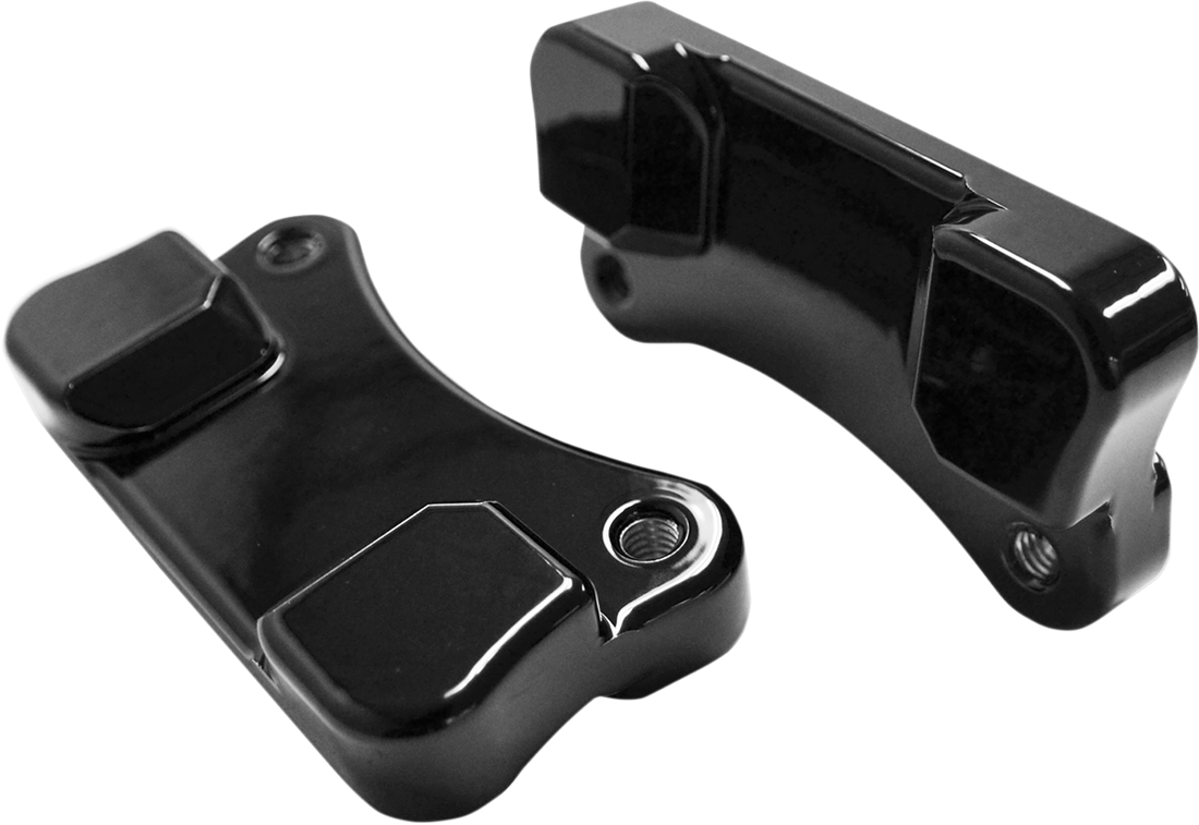 1410-0098 - DRAG SPECIALTIES Fender-To-Fork Adapters - Black 1410-0098