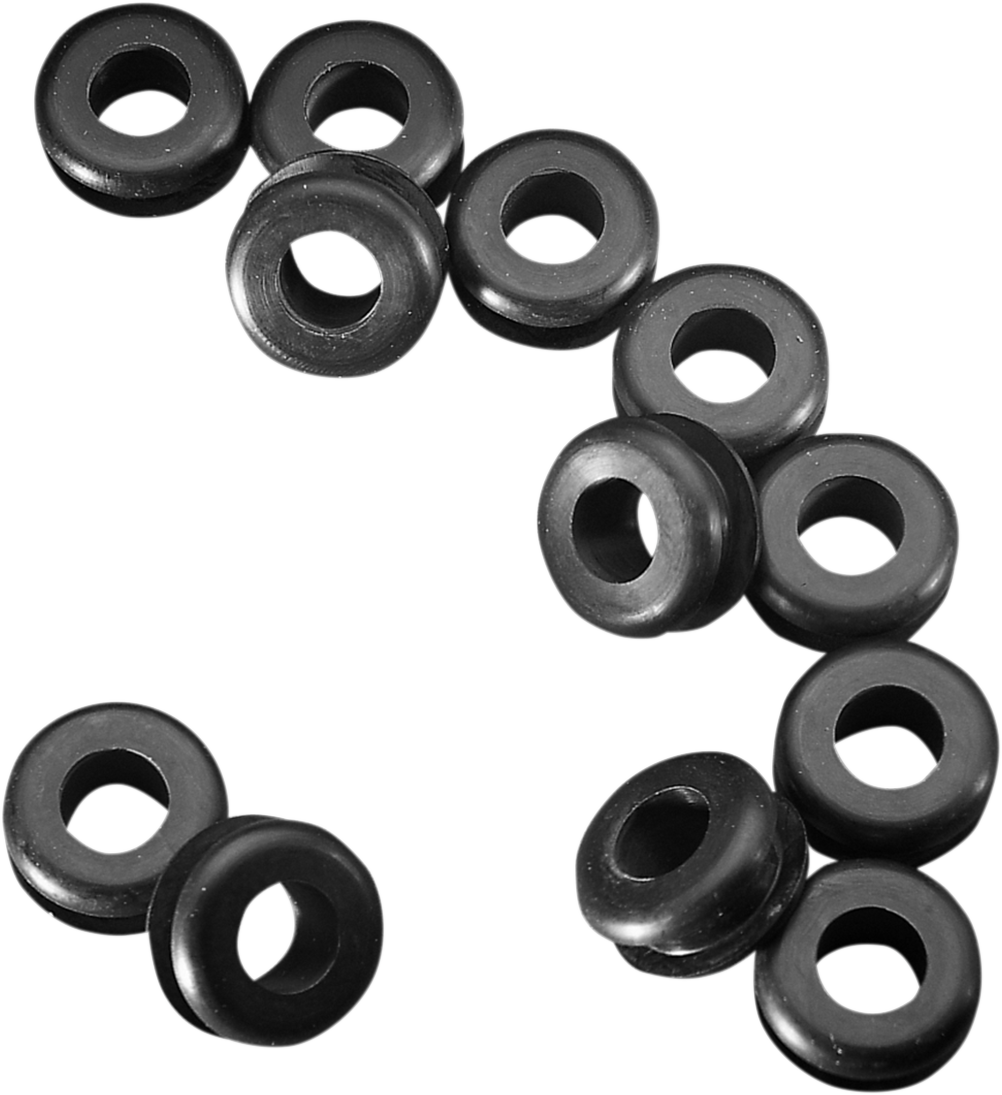 DS-391241 - JAMES GASKET Mounting Grommets - Rubber - 12-Pack JGI-11447