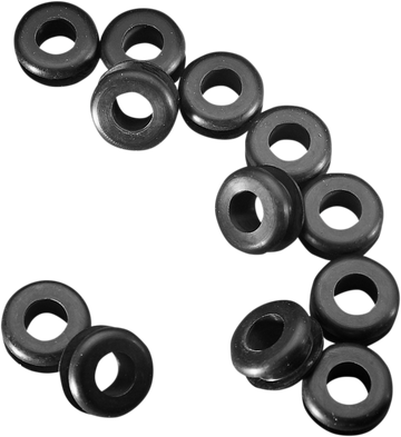 JAMES GASKET Mounting Grommets - Rubber - 12-Pack JGI-11447