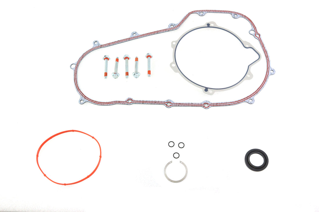 15-0067 - M8 Silicone Beaded Primary Cover Gasket Kit by V-Twin