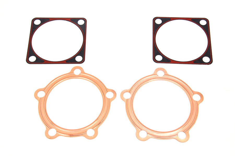 15-0924 - Knucklehead Cylinder Head and Base Gasket Set by Gary Bang
