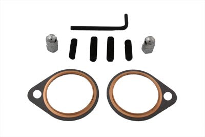 15-1075 - Exhaust Stud Nut and Gasket Kit by James