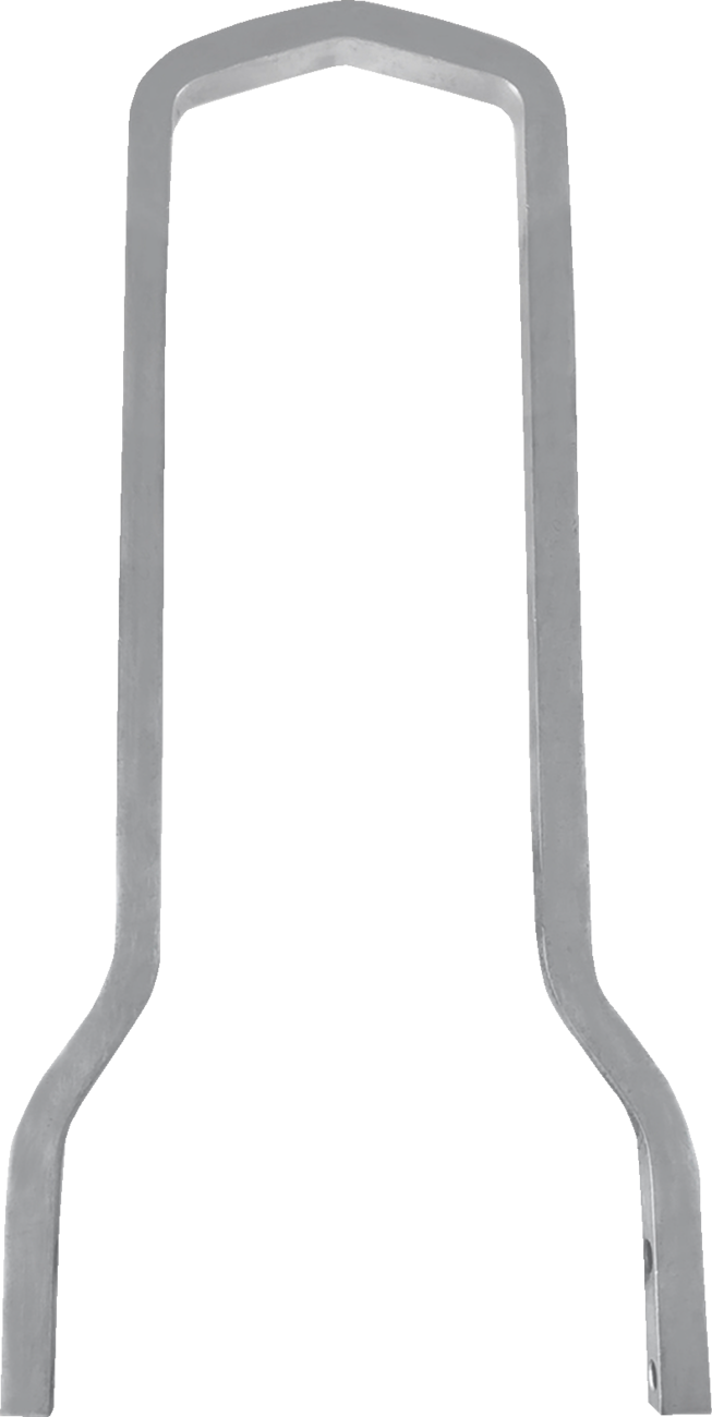 1501-0770 - DRAG SPECIALTIES Square Sissy Bar - Chrome - 12.5" H x 7.5" W X08-0041CT