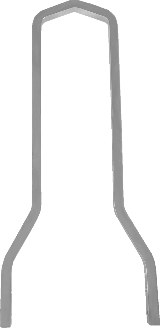 1501-0783 - DRAG SPECIALTIES Square Sissy Bar - Chrome - 15.14" H x 8.25" W X08-0045CT