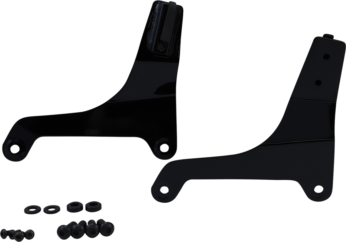 1504-0069 - DRAG SPECIALTIES Side Plates - Black 50264860