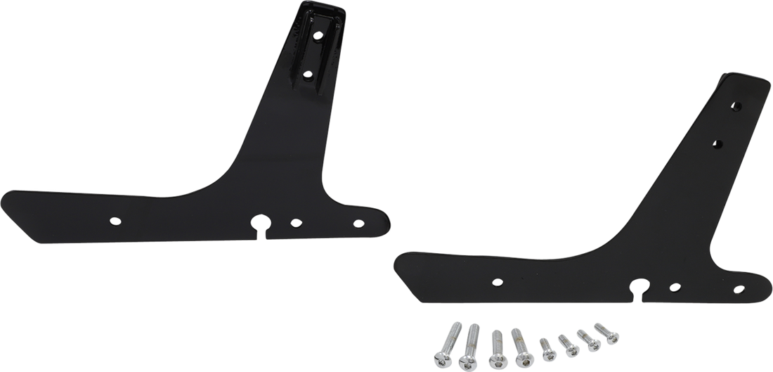 1504-0069 - DRAG SPECIALTIES Side Plates - Black 50264860