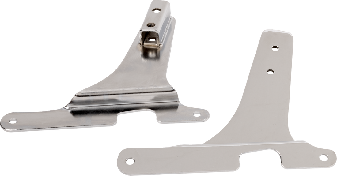 1504-0110 - DRAG SPECIALTIES Side Plates - Chrome X08-0001C