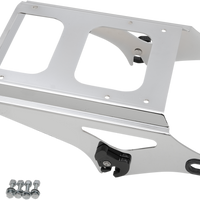 1510-0242 - DRAG SPECIALTIES Tour Box Mount - Chrome C77-0083