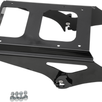1510-0242 - DRAG SPECIALTIES Tour Box Mount - Chrome C77-0083