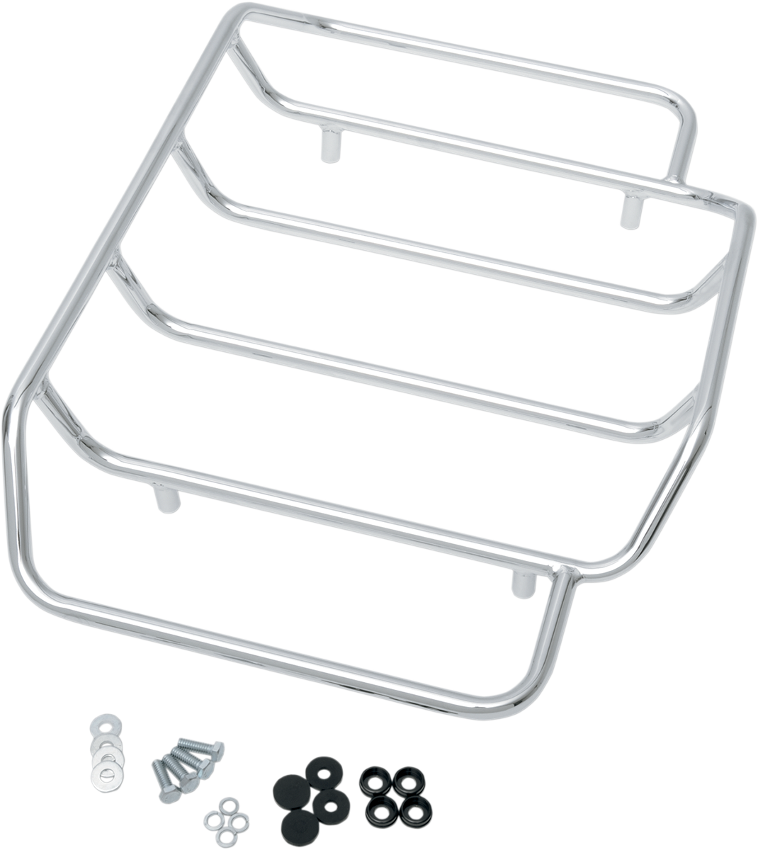 1510-1112 - DRAG SPECIALTIES Tour-Pak? Luggage Rack - Black C77-0139GB