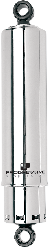 1310-0662 - PROGRESSIVE SUSPENSION 412 Series Shock - 11" - Standard - Chrome - FL/FX 412-4043C