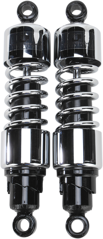 PROGRESSIVE SUSPENSION Shocks - 412 Cruiser Series - Chrome - 12" - Standard 412-4228C