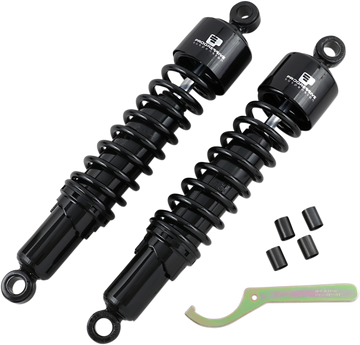 PROGRESSIVE SUSPENSION Shocks - 412 Cruiser Series - Black - 14.25" - Heavy Duty 412-4058B